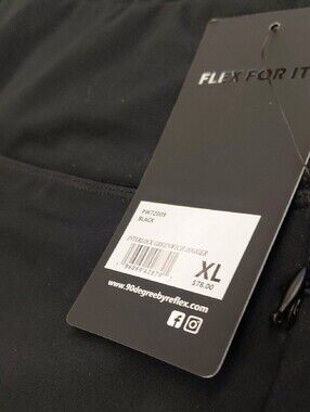 Reflex Black 90 Degree High-Waist Jogger - XL